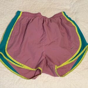 Nike Women's Athletic Shorts in Pink and‎ Teal